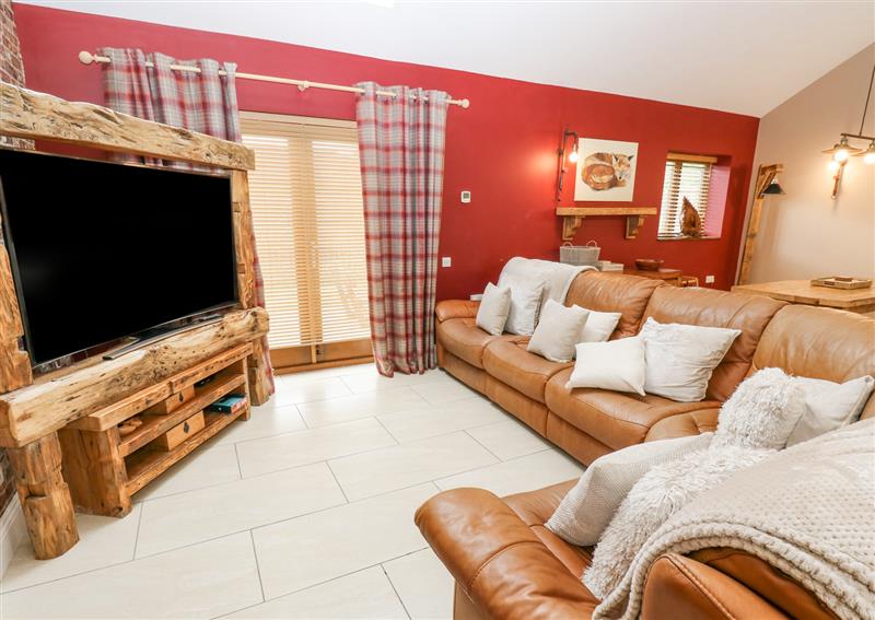 The living room at 4 Pheasant Lane, Bolsterstone near Stocksbridge