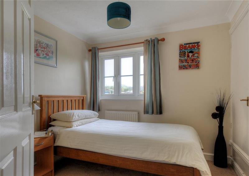 This is a bedroom at 4 Riverside Cottages, Charmouth