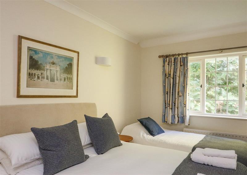 One of the bedrooms at 4 St Elmo Court, Salcombe