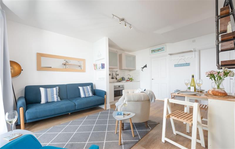 Enjoy the living room at 4 St Gwithian, Cornwall