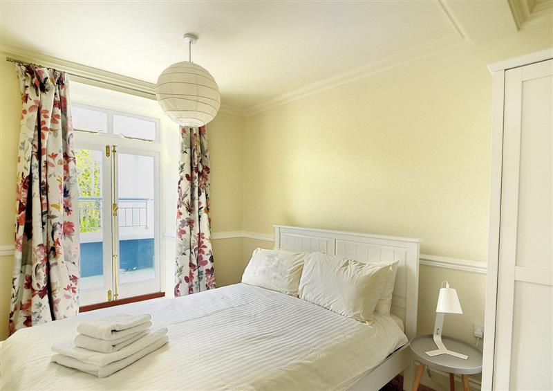 One of the bedrooms at 4 St Michaels House, Lyme Regis