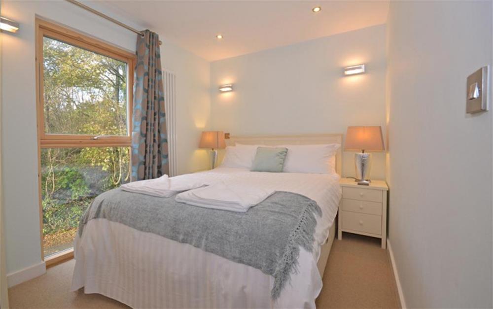 The double bedroom at 4 Talland in Talland Bay