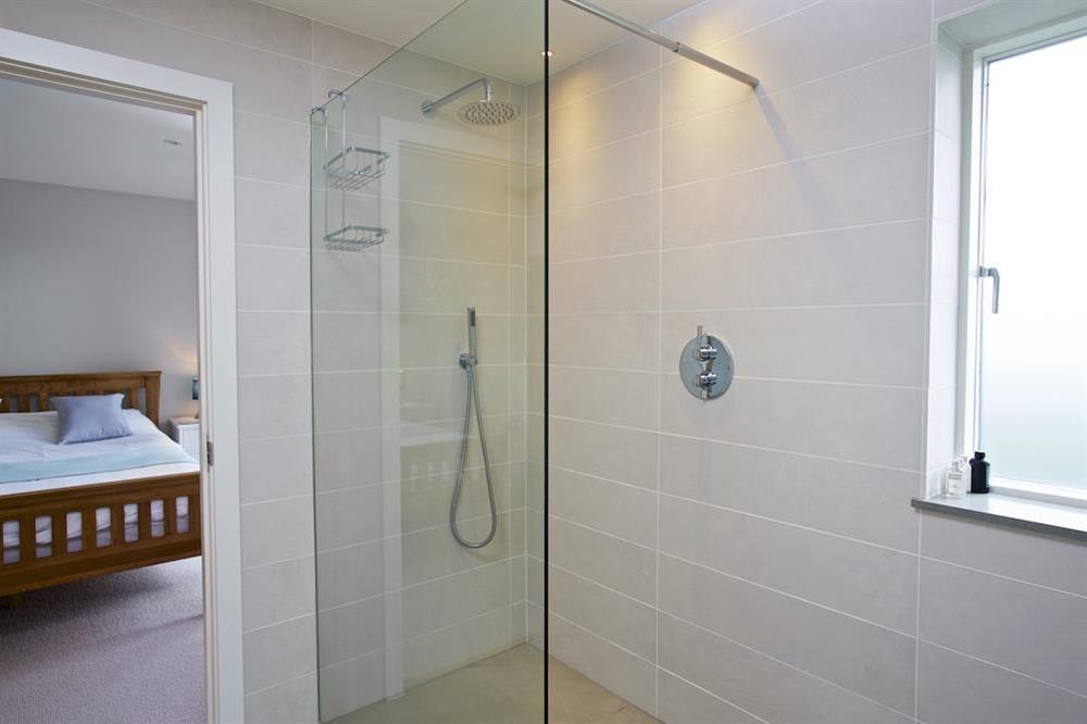 En suite shower room at 4 The Drive, Hillfield Village in , Hillfield, Dartmouth