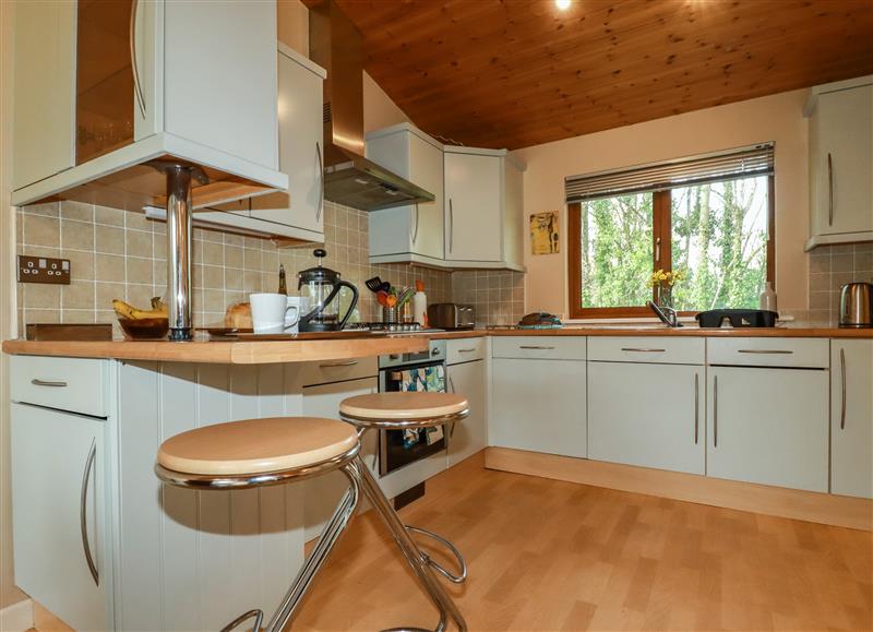 Kitchen at 4 The Glade, St Minver