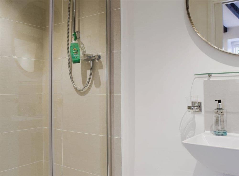 Shower room at 4 The Plosh in Keswick, Cumbria