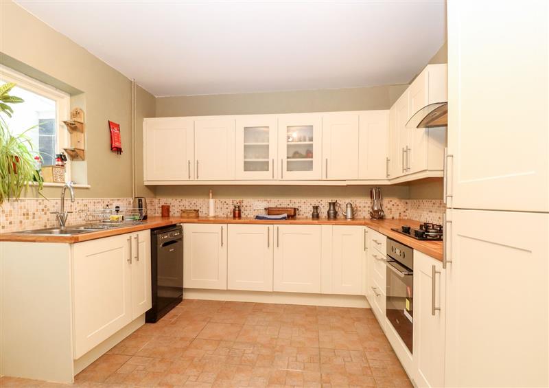 This is the kitchen at 4 Trafalgar Square, Great Yarmouth