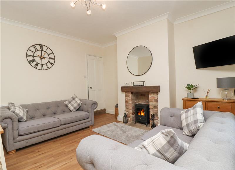 The living room at 4 Tyne Street, Haworth