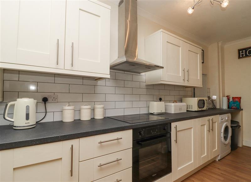 This is the kitchen at 4 Tyne Street, Haworth