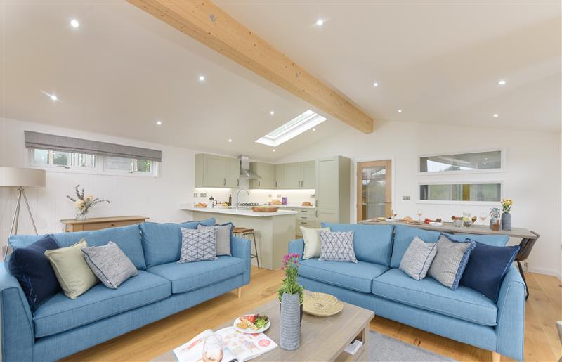Relax in the living area at 4 Valley View, Lanreath