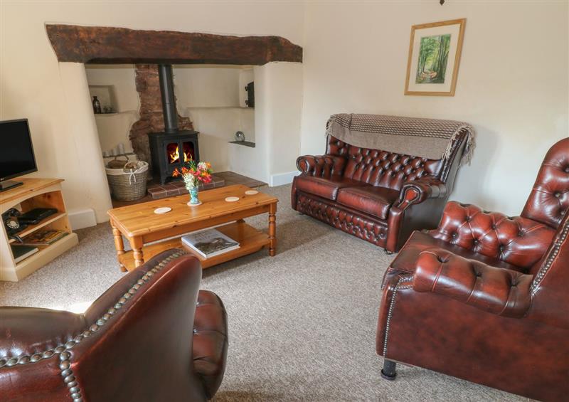 The living room at 4 Victoria Terrace, Lydeard St. Lawrence near Bishops Lydeard
