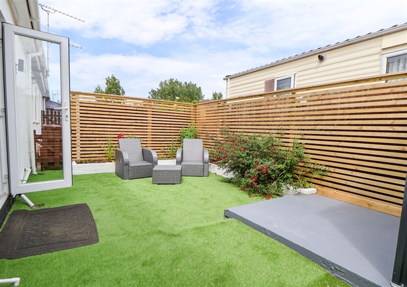 This is the garden at 4 Willow Grove - Freehold, Talacre