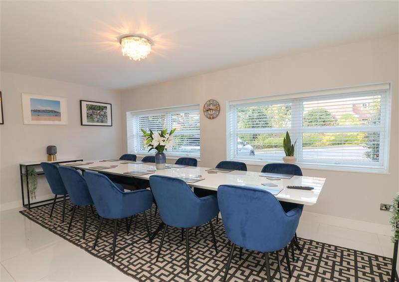 The dining room at 4 Woodland Park, Northam