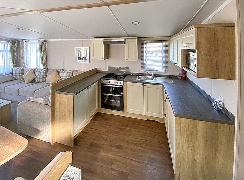 Kitchen area at 40 Beech Grove in Pickering, North Yorkshire