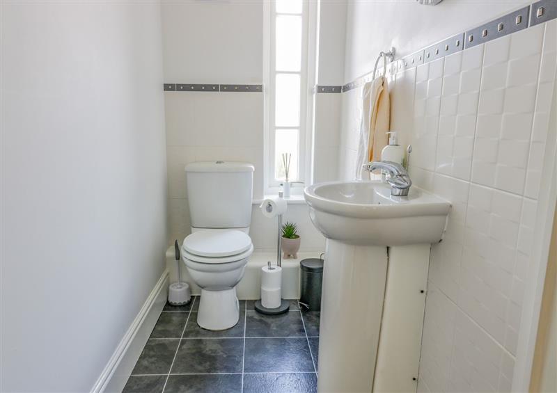 Bathroom at 40 Bowmont Court, Heiton near Kelso