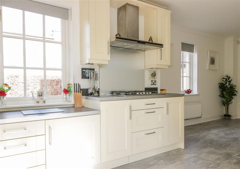 The kitchen at 40 Bowmont Court, Heiton near Kelso