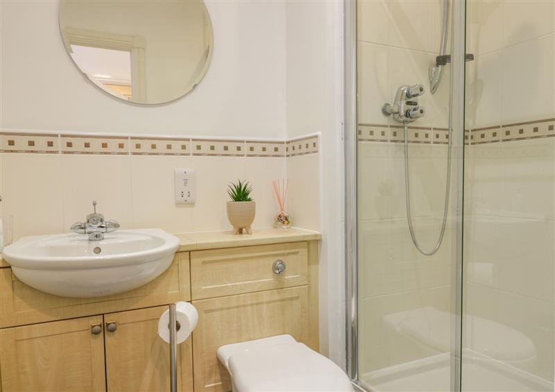 This is the bathroom at 40 Bowmont Court, Heiton near Kelso