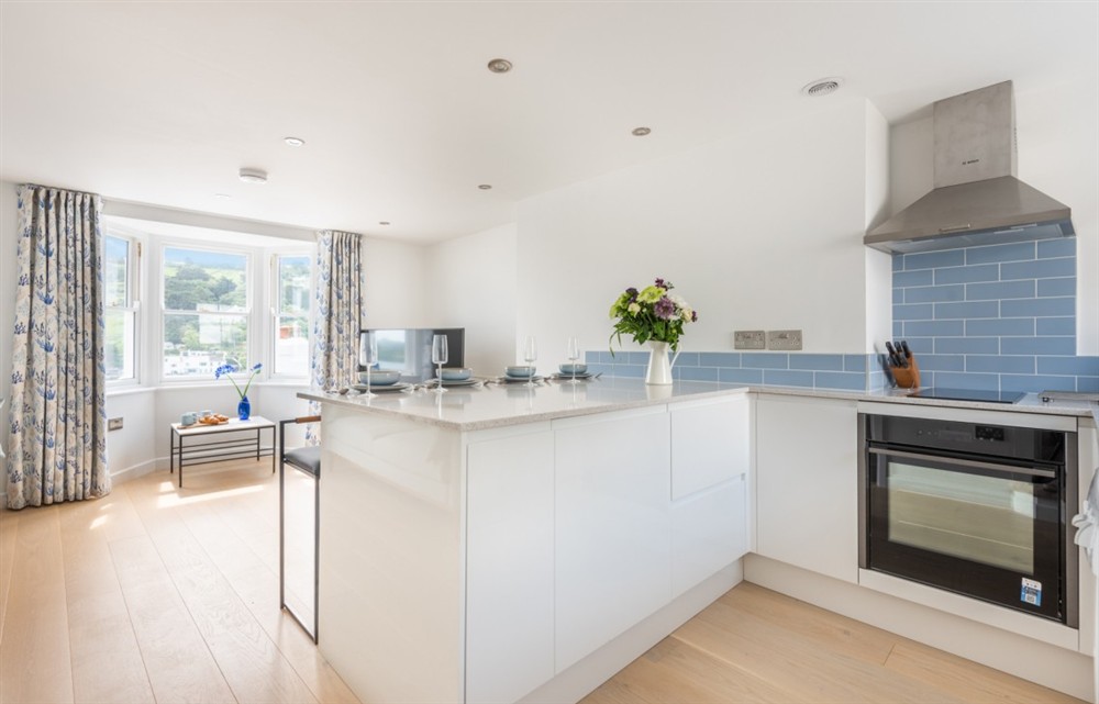 This is the kitchen (photo 2) at 40 Fore Street in Salcombe