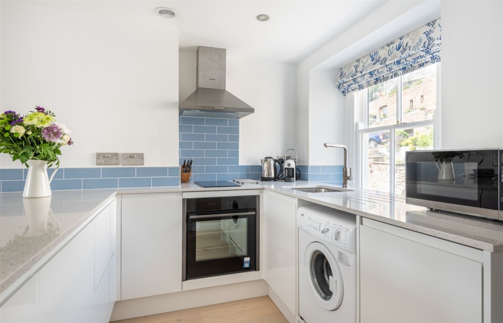 This is the kitchen (photo 4) at 40 Fore Street in Salcombe