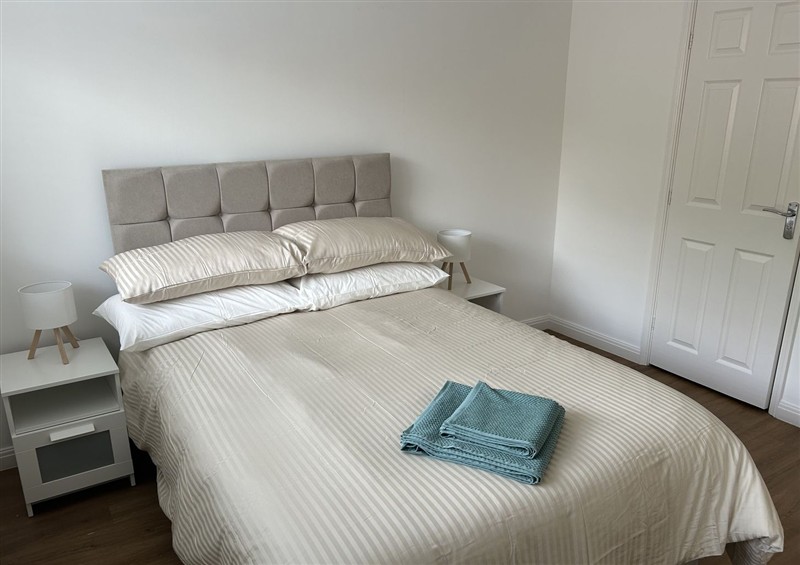 One of the bedrooms at 40 Gloddaeth View, Penrhyn Bay