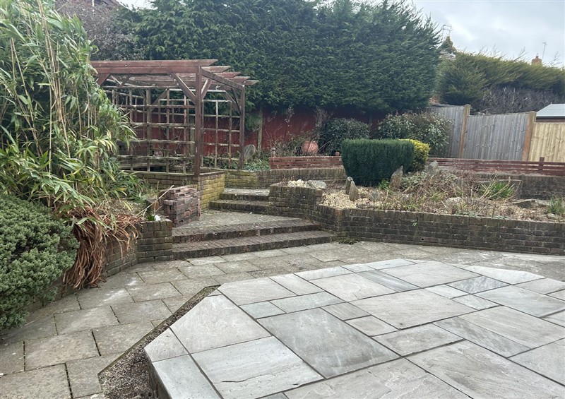 The garden in 40 Gloddaeth View at 40 Gloddaeth View, Penrhyn Bay