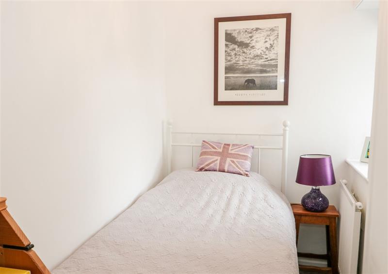 One of the bedrooms at 40 Llaneilian Road, Amlwch