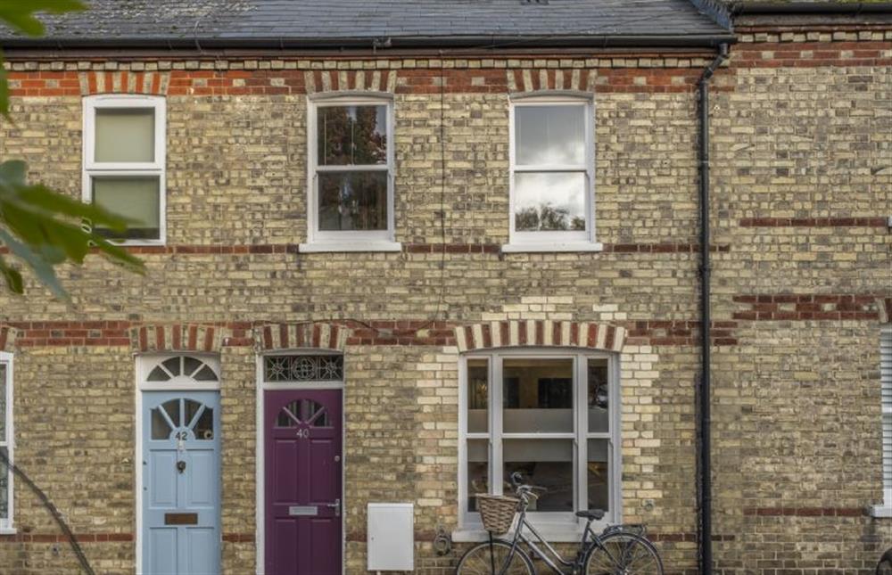 The preserved original brickwork of the frontage adds to the period charm of the property