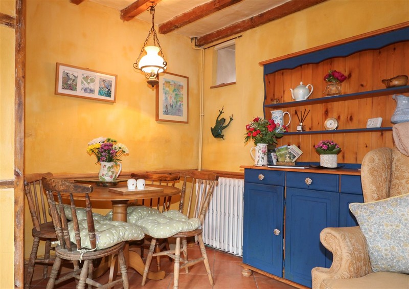 The dining room at 40 Water Lane, Cromford