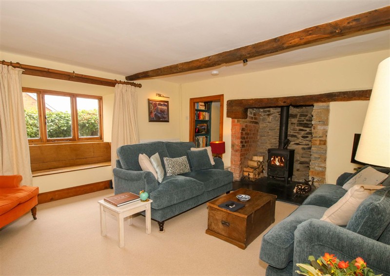 This is the living room at 41 High Street, Bishops Castle