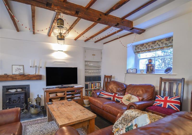 The living area at 42 Coombe Street, Lyme Regis