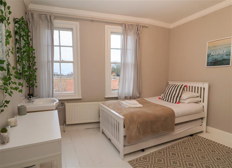 One of the bedrooms at 42 Crag Path, Aldeburgh