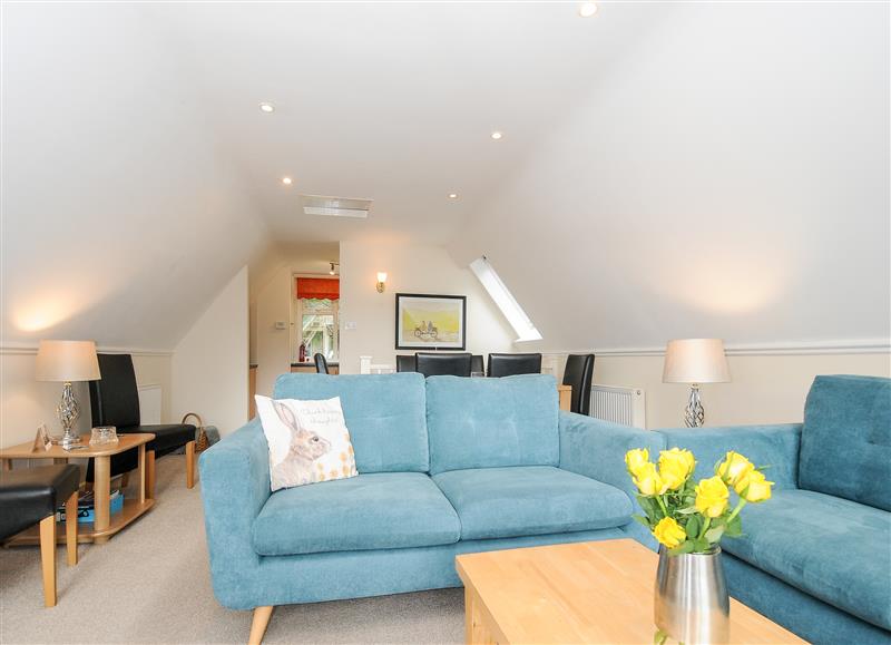 Relax in the living area at 42 Valley Lodge, St Anns Chapel