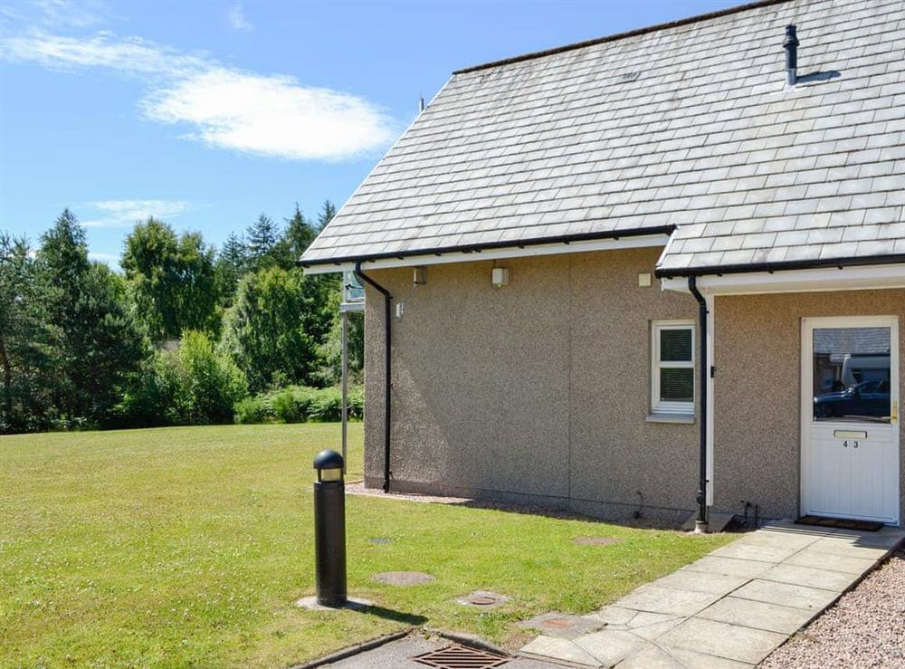 Outdoor area at 43 Queens Court in Banchory, Aberdeenshire