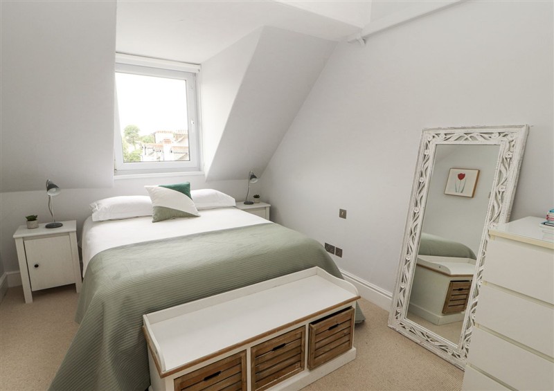One of the bedrooms at 43 Station Road, Keswick
