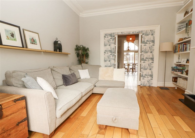 Relax in the living area at 43 Station Road, Keswick