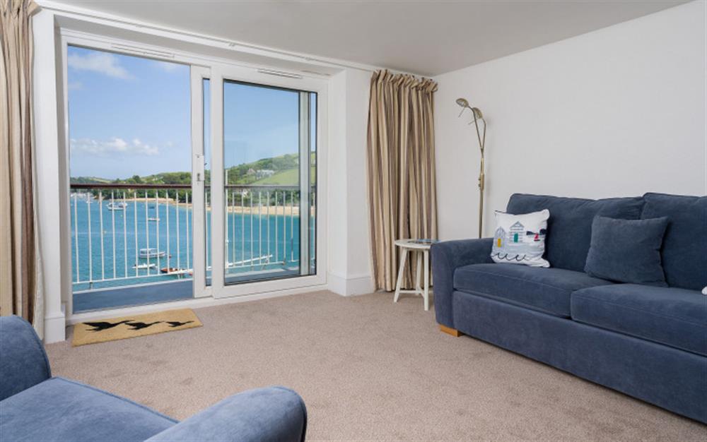 The open plan living area at 43 The Salcombe in Salcombe