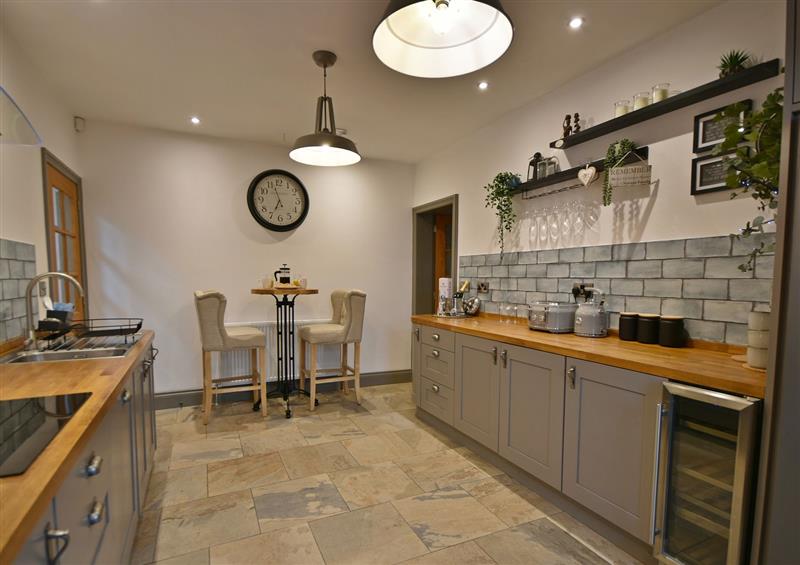 This is the kitchen at 43 Waddow View, Waddington near Clitheroe