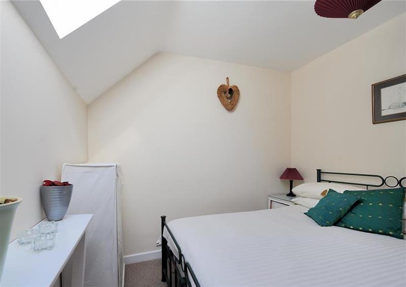 One of the bedrooms at 44 Fernhill Heights, Charmouth