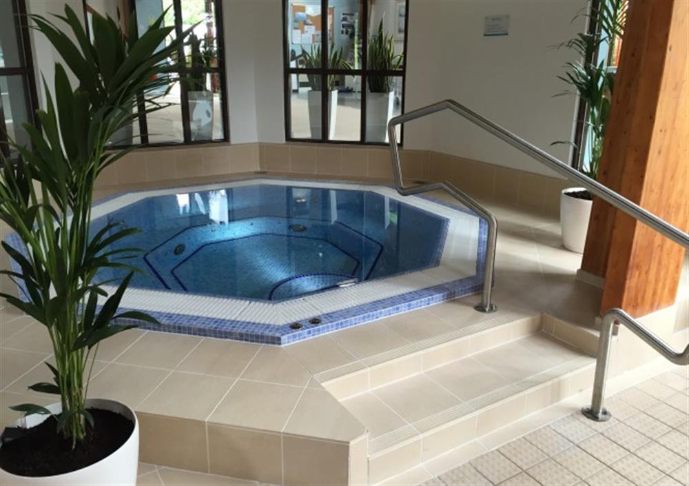 Relax in the Jacuzzi at the leisure centre. at 44 Upper Stables in Maenporth