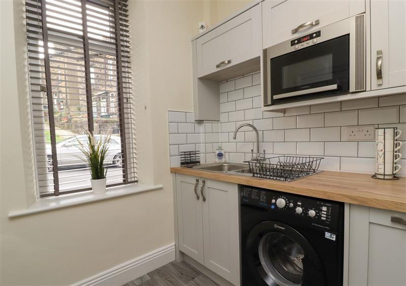 This is the kitchen at 45 Prince Street, Haworth