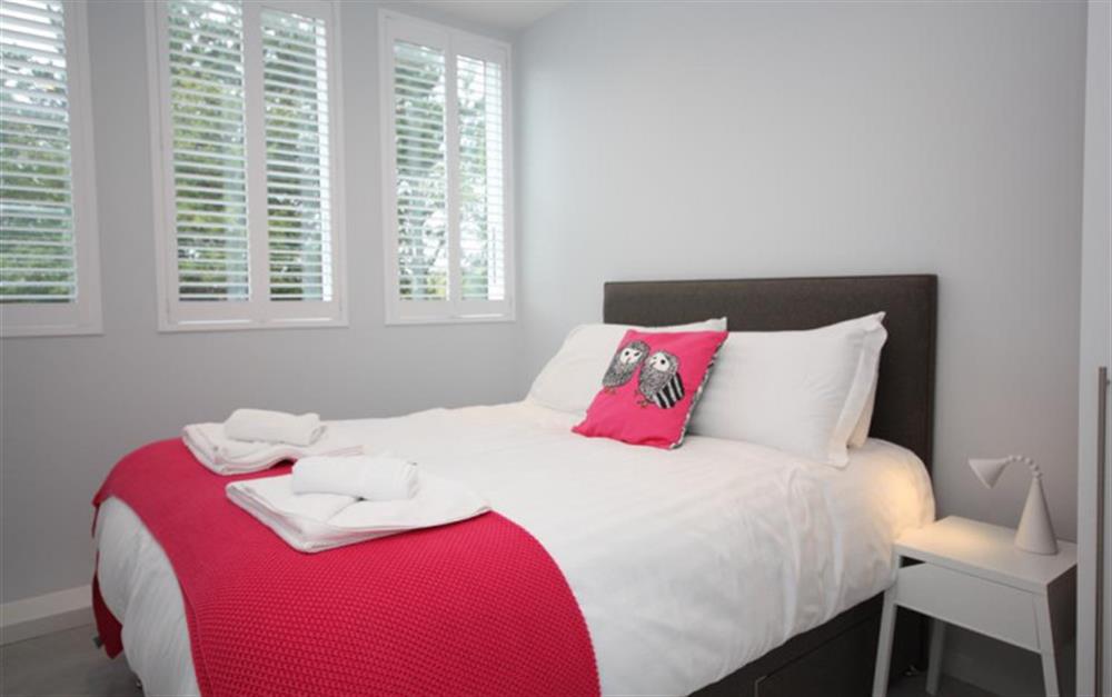 Another double bedroom with 5 ft bed at 46 Talland in Looe