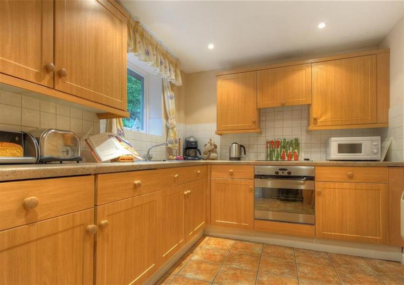 This is the kitchen at 48 Fernhill Heights, Charmouth