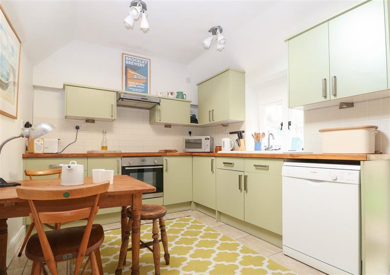 The kitchen at 48 Polecat Cottages, Firle