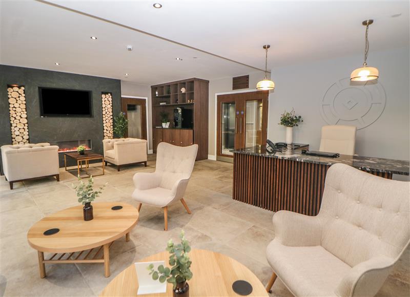 The living area at 48 Rock Mill, Stoney Middleton near Calver