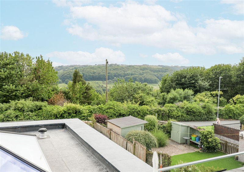 The garden at 489 New Hey Road, Huddersfield