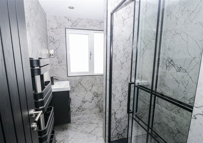 This is the bathroom at 489 New Hey Road, Huddersfield