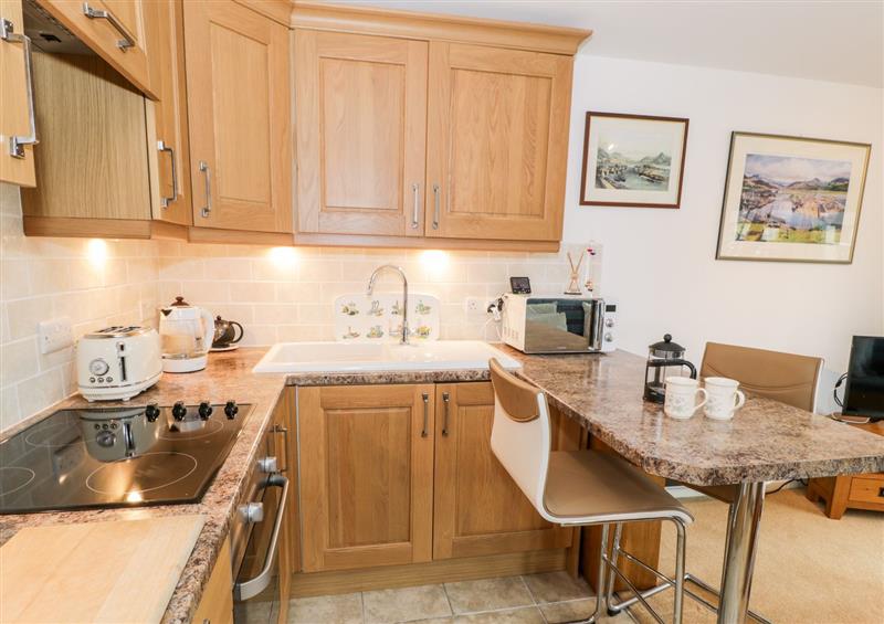 This is the kitchen at 48A South Snowdon Wharf, Porthmadog