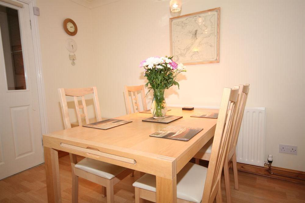 Dining area at 49 Cumber Close in Malborough, Kingsbridge