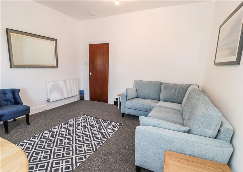 Relax in the living area at 4A Victoria Place, Barmouth