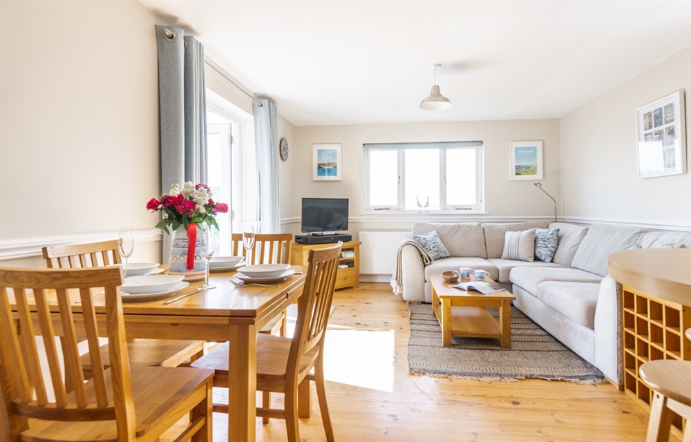 Enjoy the living room at 5 Armada House in Hope Cove