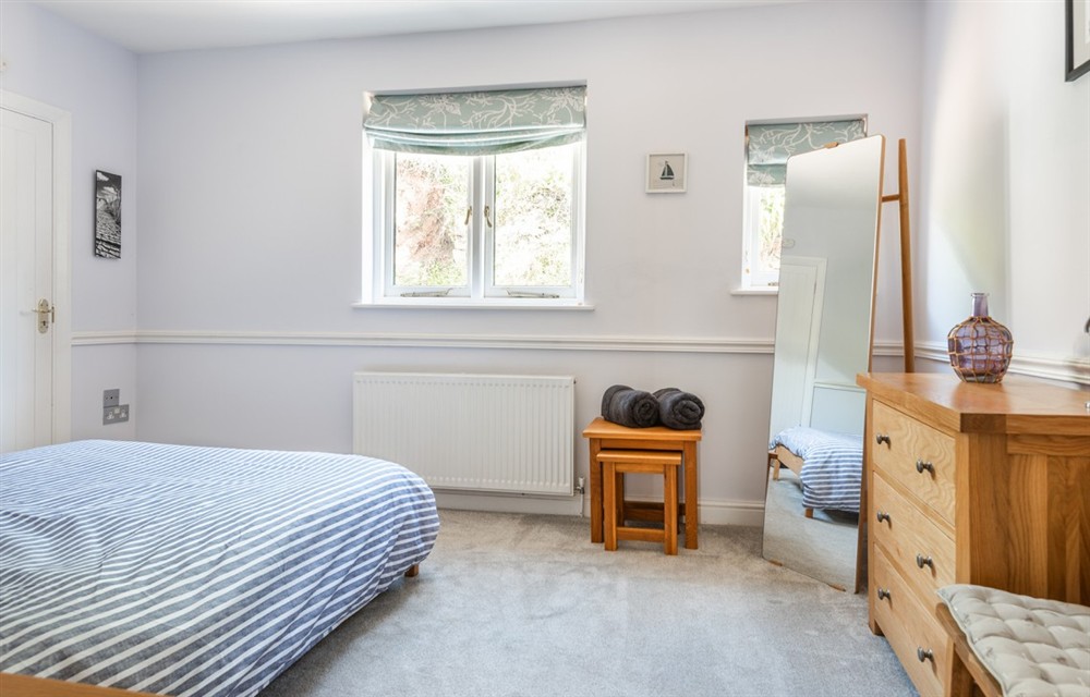 One of the 3 bedrooms at 5 Armada House in Hope Cove